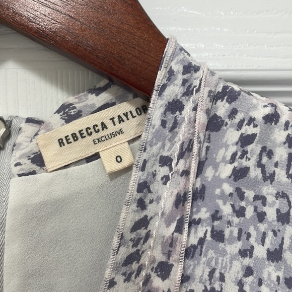 Silk Rebecca Taylor Leopard Fever Dress - Picture 4 of 12